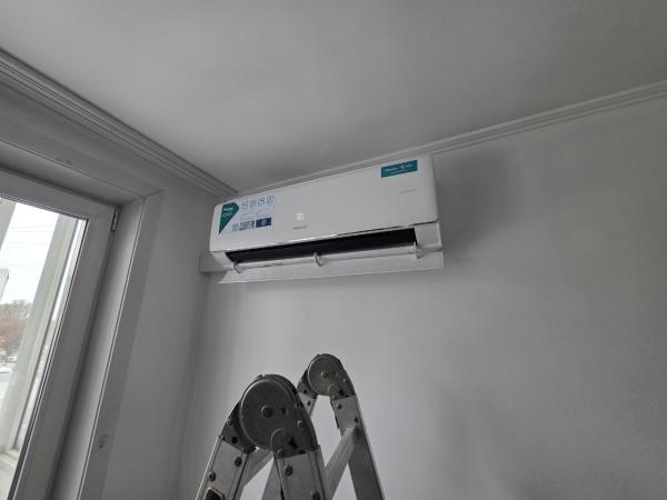 Установка кондиционера ОбьГЭС